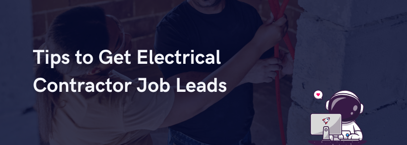 Two electrical professionals inspecting a wiring job on site – perfect example of commercial electrical leads in action.